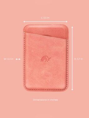 Bullstrap Magnetic Wallet has functionality of a 1-3 card with MagSafe magnets.
